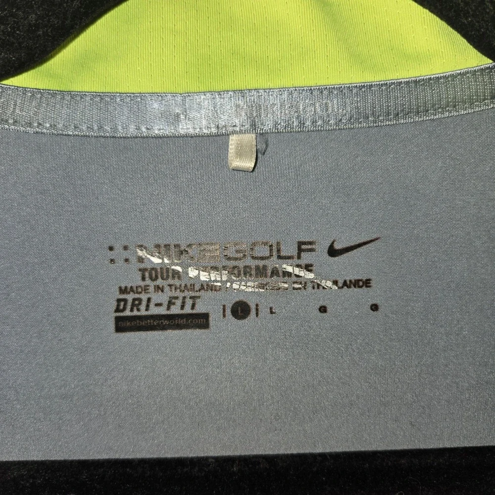 Nike Golf Florida Gators Mens Gray‎ Dri-Fit Quarter Zip Pullover NCAA, Large